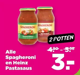 Heinz - Spagheroni en  Pastasaus