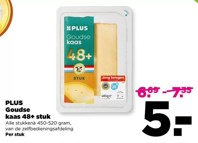 De - Goudse kaas 48+ stuk