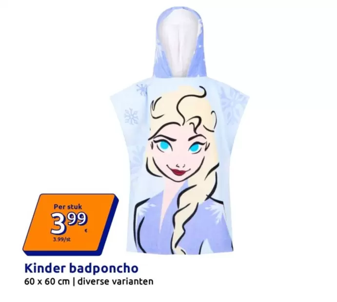 Kinder - badponcho