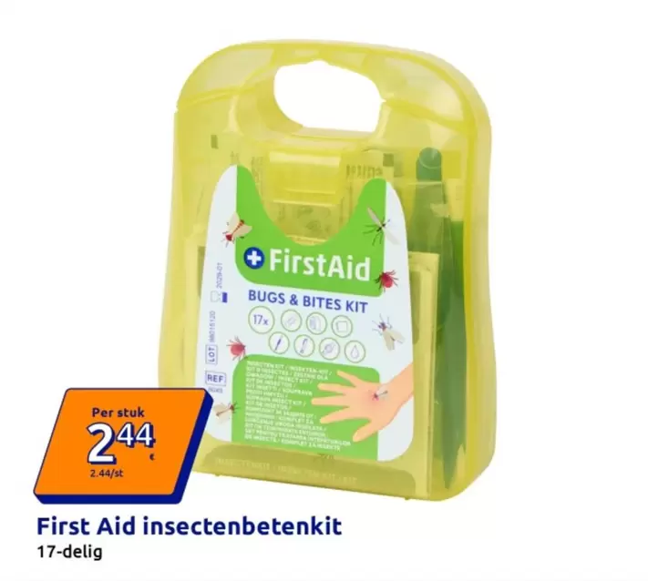 De - First Aid insectenbetenkit