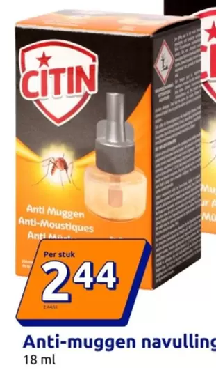 Anti-muggen navulling