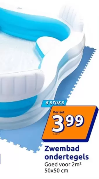 Zwembad ondertegels