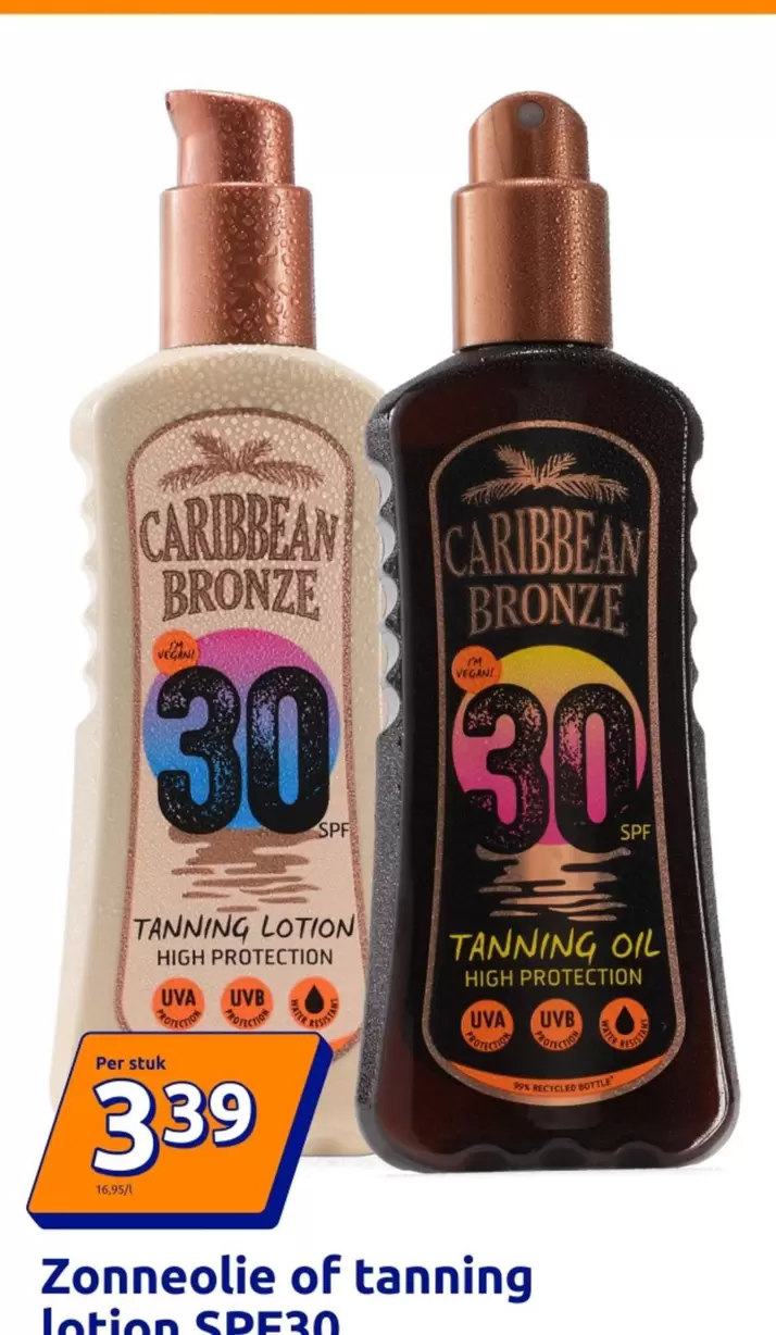 Zonneolie of Tanning Lotion SPF30