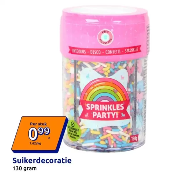 Palm - Suikerdecoratie