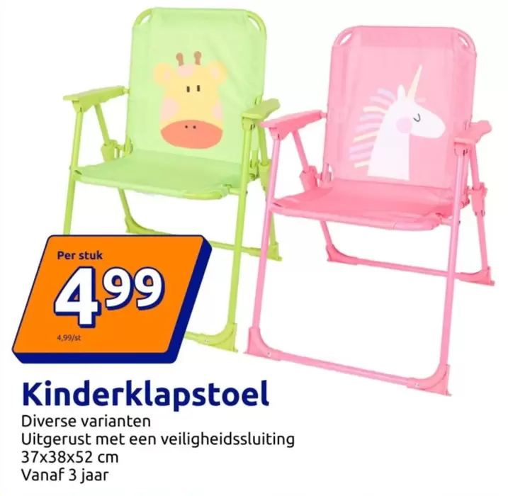 Kinderklapstoel