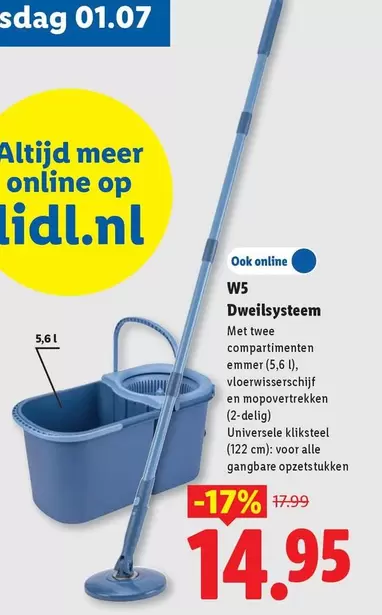 Op - Dweilsysteem