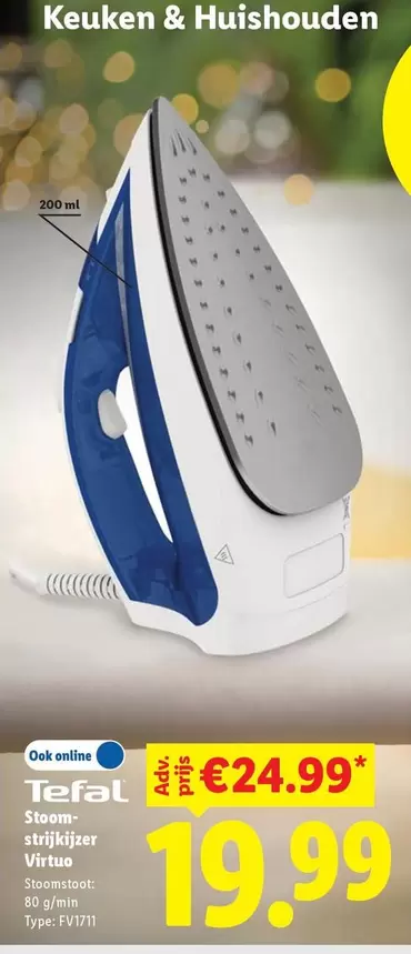 Tefal - Stoomstrijkijzer (steam iron)