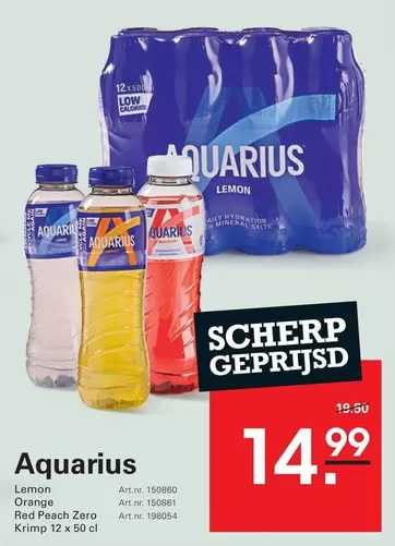 Aquarius -  Lemon, Orange, Red Peach Zero