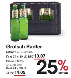 Grolsch -  Radler Citroen