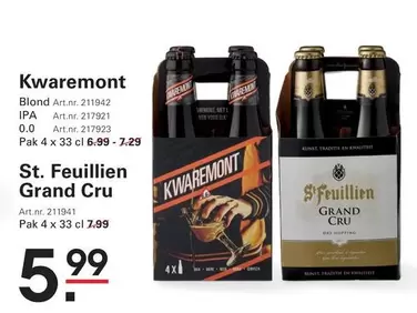 Ipa - Kwaremont / St. Feuillien Grand Cru