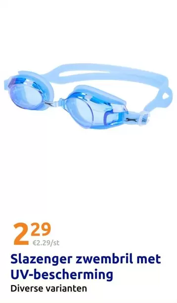 zwembril met UV-bescherming