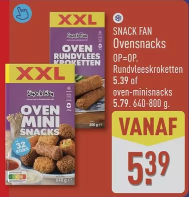 sm - Ovenrundvlees kroketten / Oven minisnacks