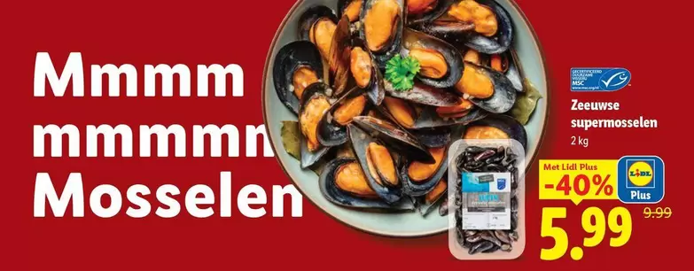 Zeeuwse supermosselen