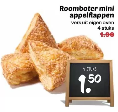 Roomboter mini appelappelflappen