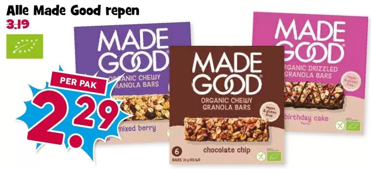 Made Good granola bars