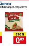 Tortilla wrap