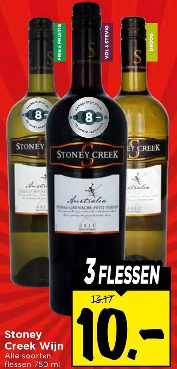 De - Stoney Creek Wijn