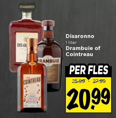 Cointreau - Drambuie of