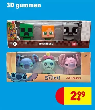 Disney - 3D gummen