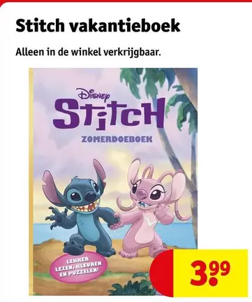 Disney - Stitch vakantieboek