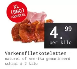 Varkensfiletkotelletten