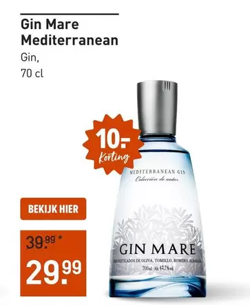 De - Gin Mare Mediterranean