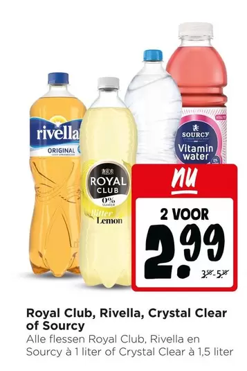 Royal -  Club, Rivella, Crystal Clear