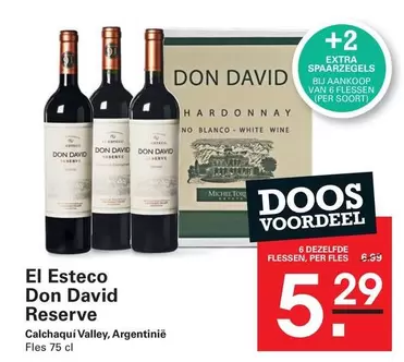 White - El Esteco Don David Reserve
