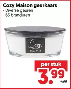 Cozy Maison geurkaars