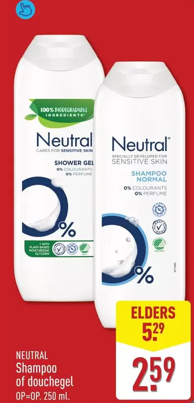 Shampoo of douchegel OP-OP