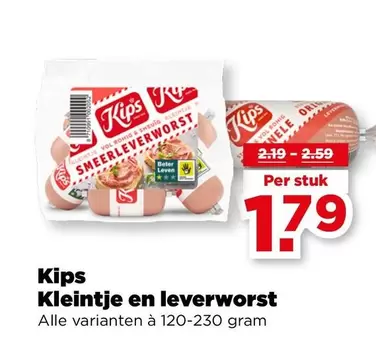 Kips - Kleintje en leverworst