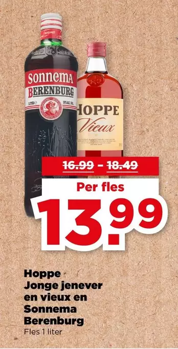 Jonge jenever en vieux