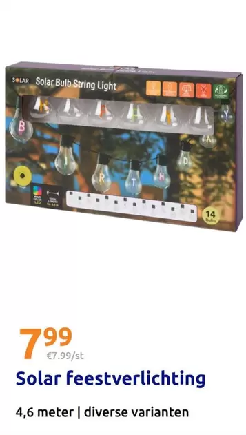 Solar -  Bulb String Light