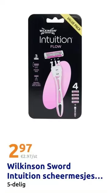 Flow - Intuition  scheermesjes