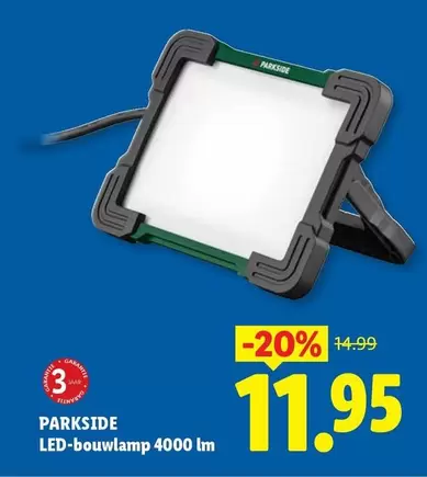 LED-bouwlamp 4000 lm