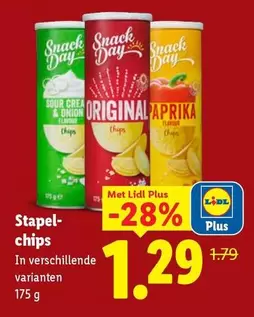 Snack - Stapel-chips