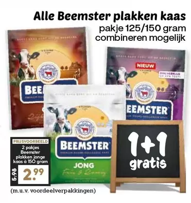 Beemster plakken kaas