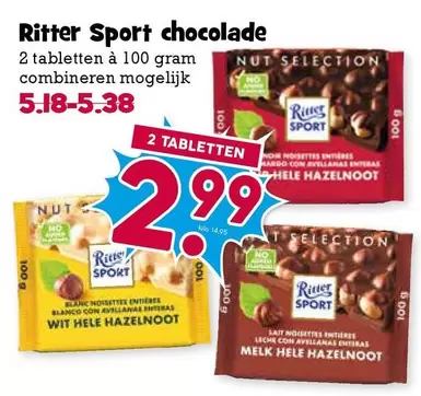 Ritter Sport chocolade