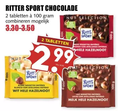 RITTER SPORT CHOCOLADE