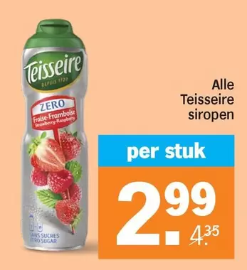 Teisseire siropen