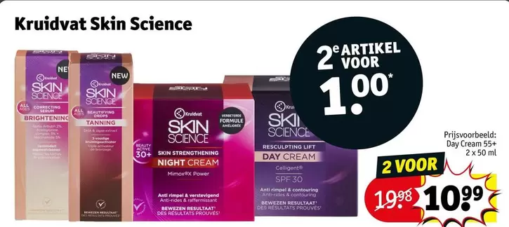 De - Skin Science Night Cream / Day Cream