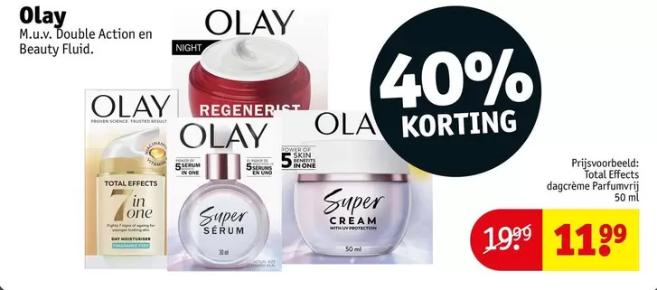 Olay - Double Action en Beauty Fluid
