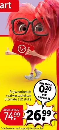 vaatwastabletten Ultimate 132 stuks