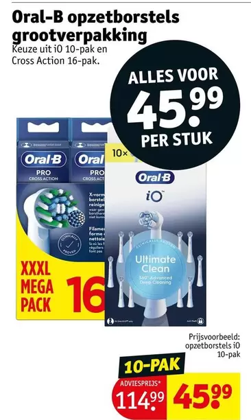 Oral-B - Opzetborstels