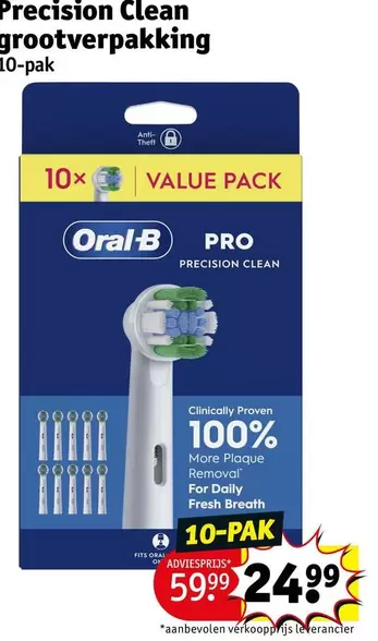 Oral-B - Precision Clean toothbrush heads