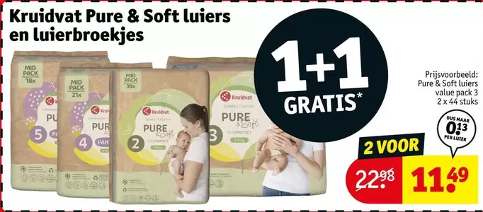 Pan - Pure & Soft luiers en luierbroekjes