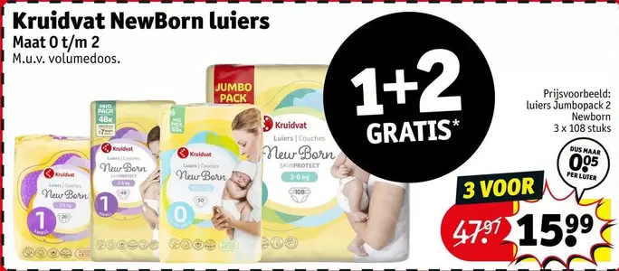 Jumbo - NewBorn luiers