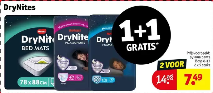 Huggies - DryNites Bed Mats