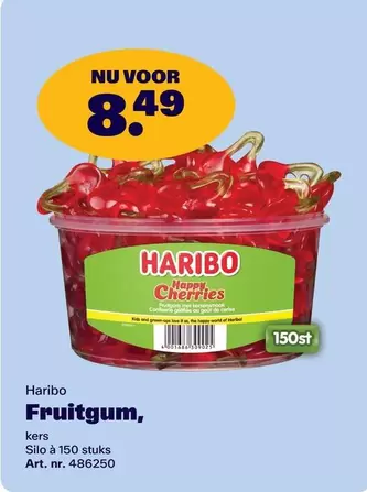 Haribo - Happy Cherries Fruitgum