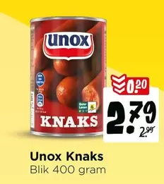 Unox Knaks Blik